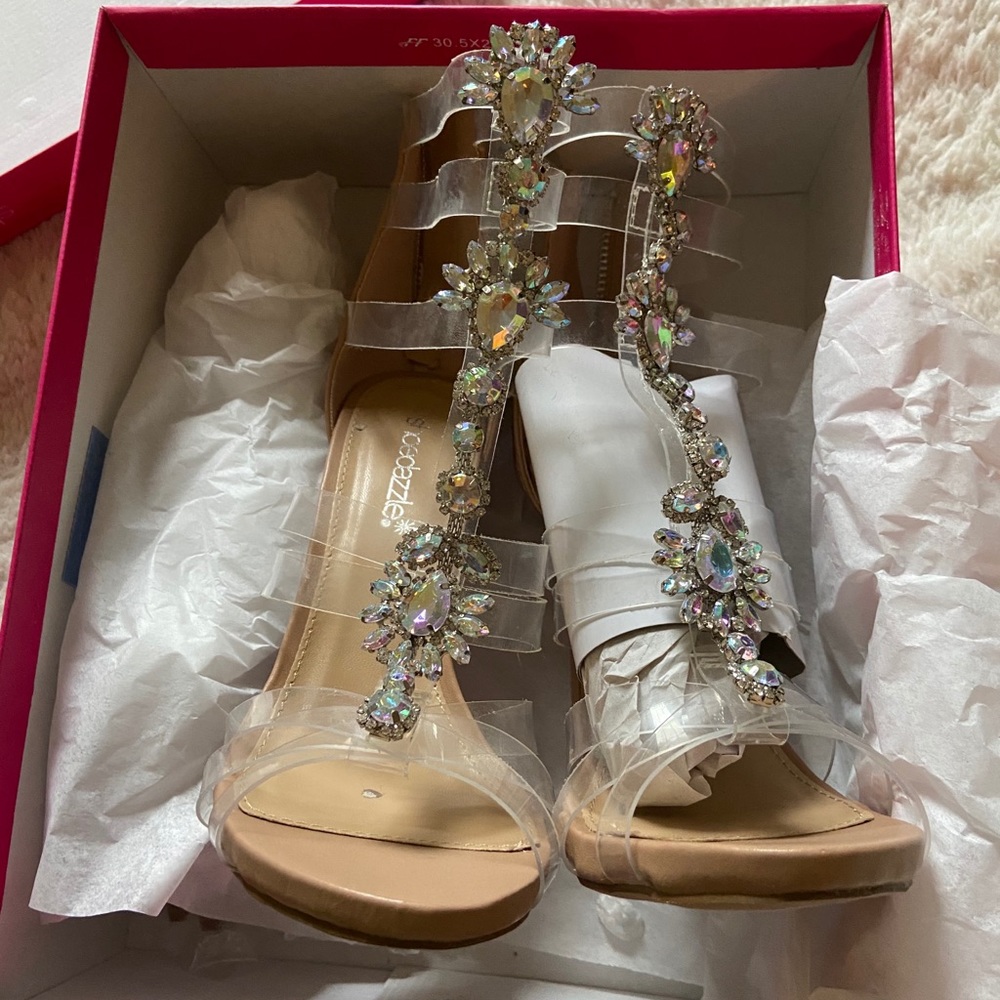 ShoeDazzle sparkle heels